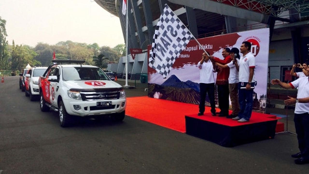 Ini mobil Ekspedisi Kapsul Waktu pembawa mimpi rakyat Indonesia