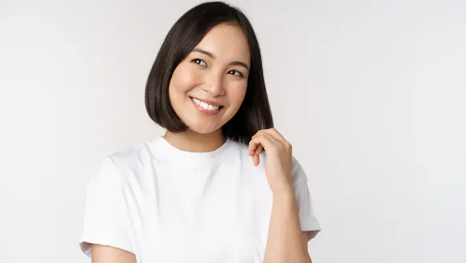 Perempuan dengan Sikap Optimis