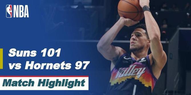 VIDEO: Highlights NBA, Phoenix Suns Tundukkan Charlotte Hornets 101-97