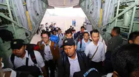 Kementerian Pekerjaan Umum dan Perumahan Rakyat (PUPR) memberangkatkan 281 orang insinyur pada Jumat, 31 Agustus 2018 ini ke Lombok, Nusa Tenggara Barat (NTB). Dok Kementerian PUPR