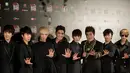 Everlasting Friends adalah nama fans dari Super Junior, mereka tiada hentinya mendukung sang idola. (AFP/Bintang.com)