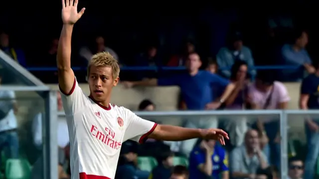 Keisuke Honda AC Milan Vs Verona
