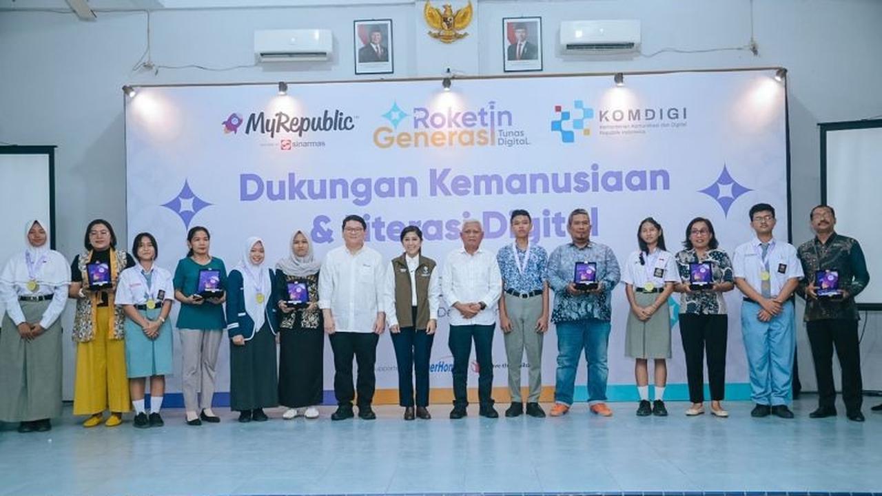 Kemkomdigi Salurkan Internet Gratis ke Sekolah Terdampak Bencana di Sumut, Dukung Pembelajaran Digital