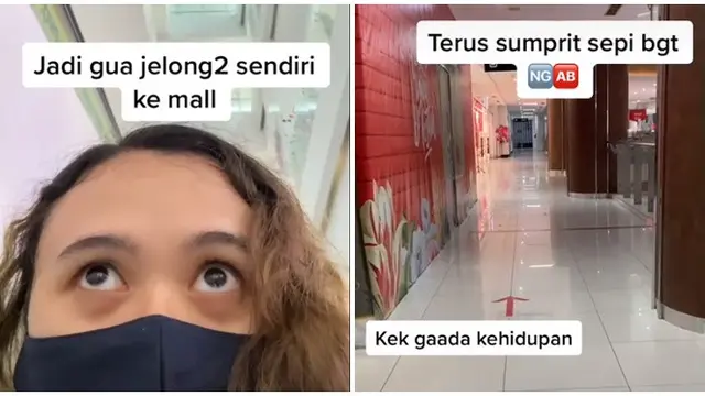 Cerita Wanita Jalan-Jalan Sendirian ke Mall saat Sepi Pengunjung Ini Bikin Merinding
