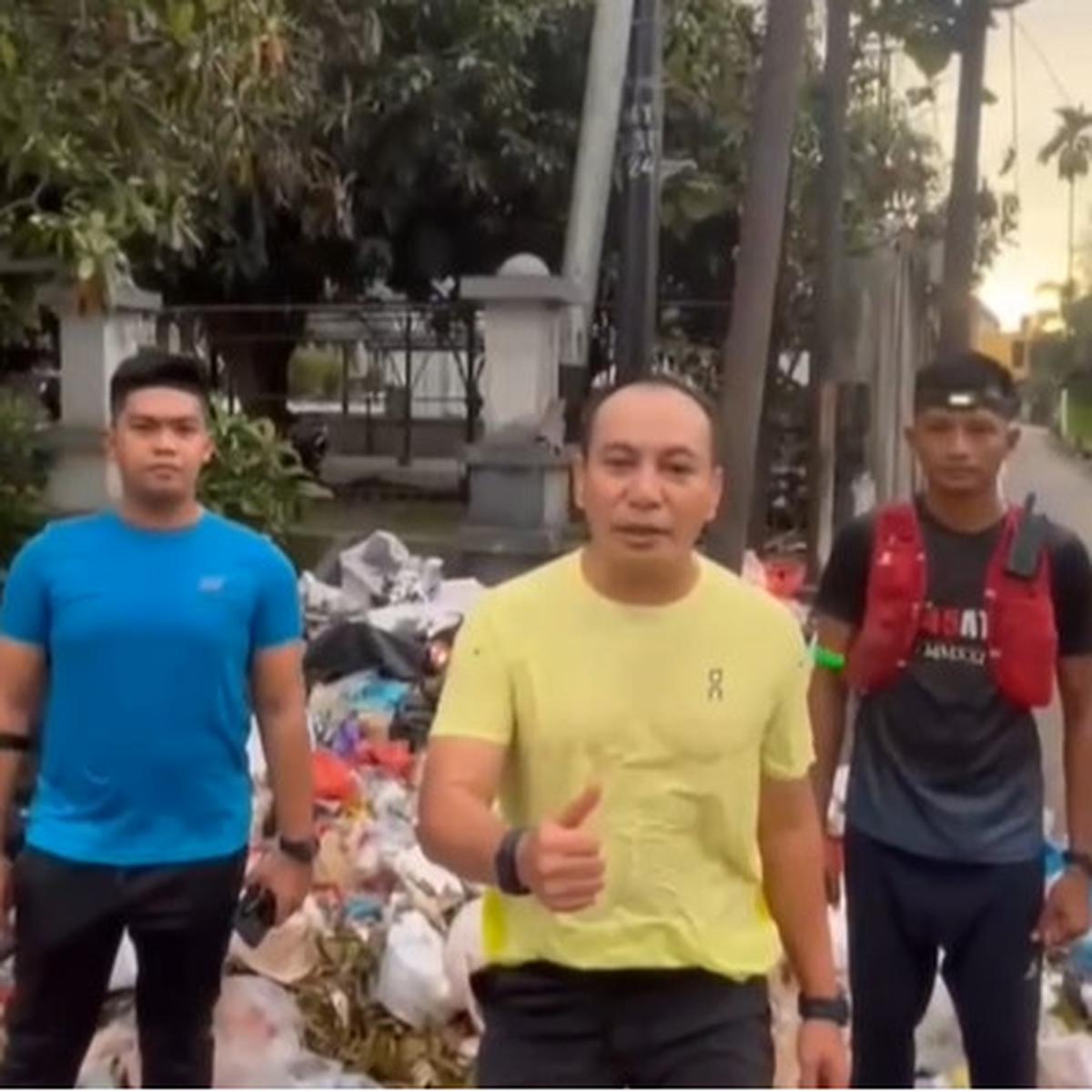 kapolda riau geram temukan sampah