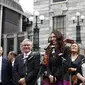 PM Selandia Baru Jacinda Ardern (AP Photo/Nick Perry)