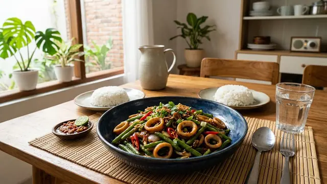Resep Buncis Cumi Saus Tiram Gurih yang Anti Alot