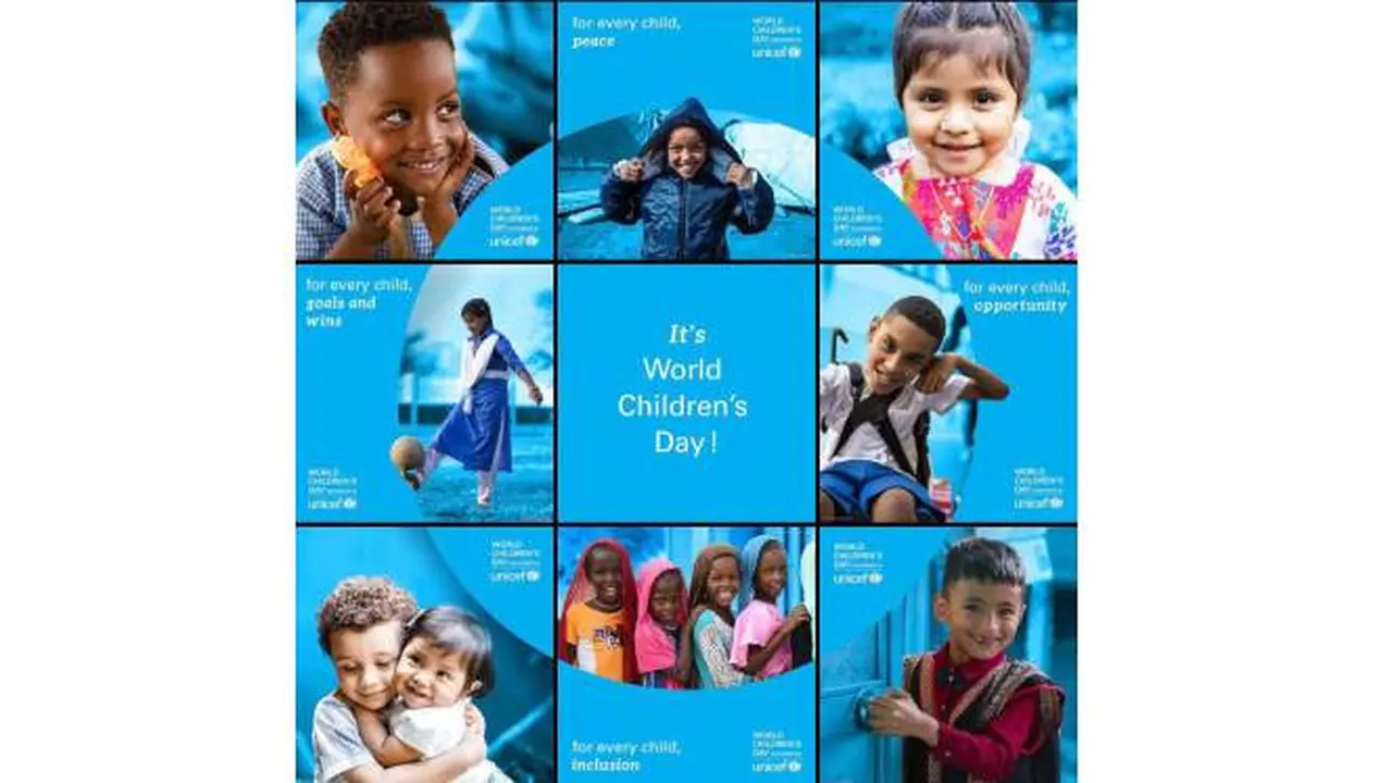 Hari Anak Sedunia. (Sumber: Instagram UNICEF)