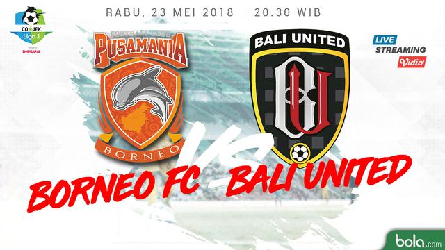 Pusamania Borneo FC Vs Bali United