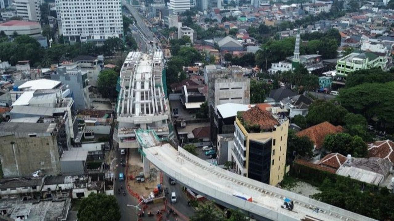 Target Rampung Tahun Depan, Progres Pembangunan LRT Jakarta Velodrome-Manggarai Capai 72 Persen