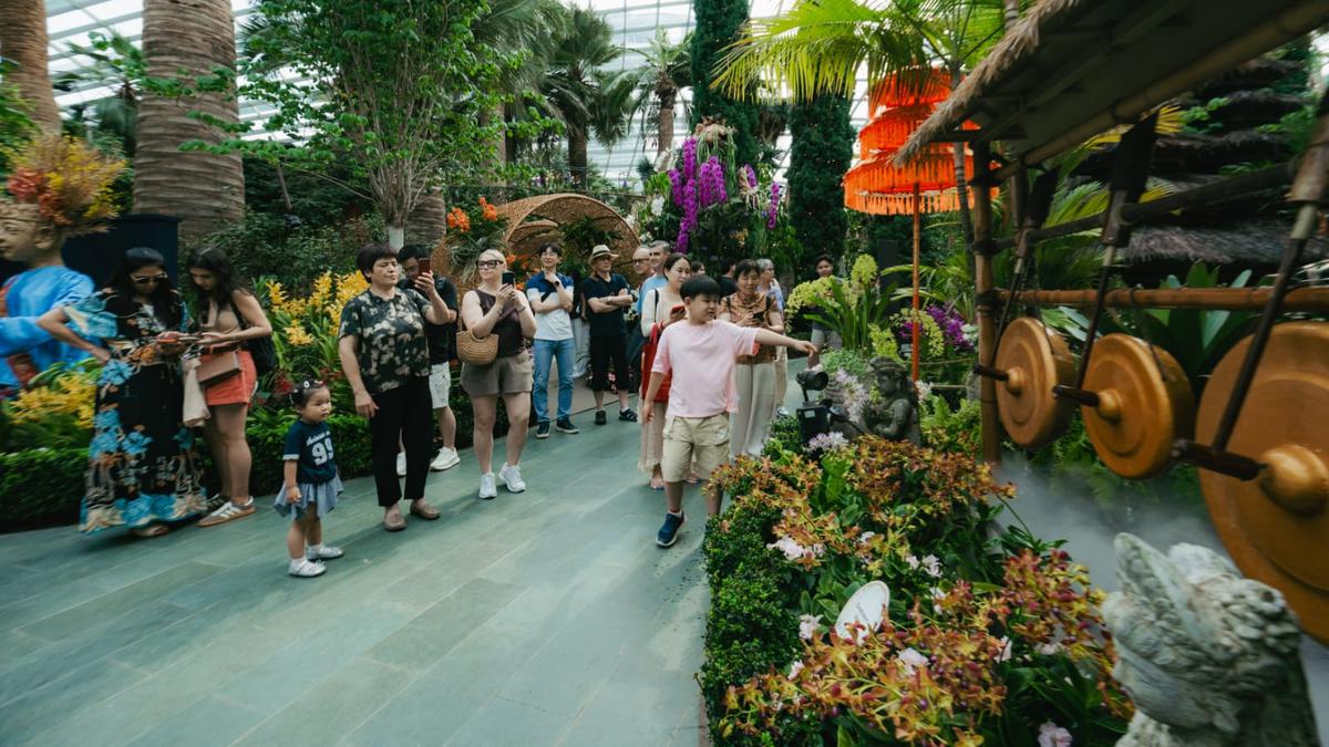 Indonesia Jadi Negara Asia Tenggara Pertama yang Gelar Pameran di Gardens by the Bay Singapura