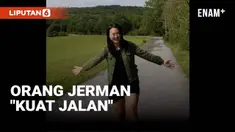 Warga negara Jerman kenal sebagai orang yang kuat jalan. Apa penyebabnya?