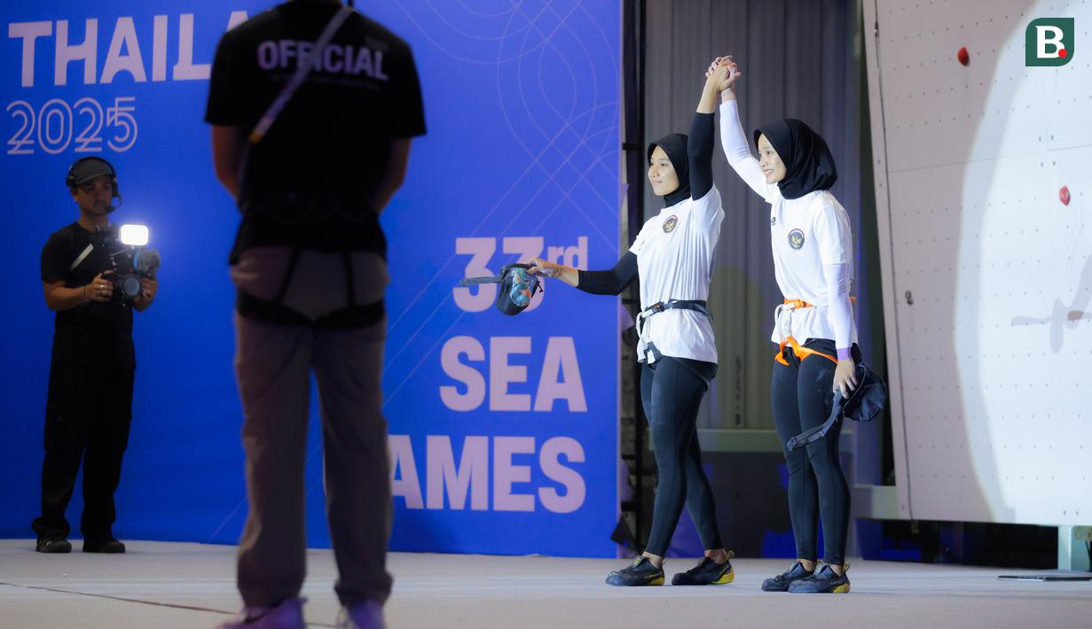 Di sektor putri, Puja Lestari berhasil meraih medali emas, sementara Susan Nur Hidayah melengkapi dominasi dengan medali perak. Final speed putri bahkan menciptakan "All-Indonesian Podium", sebuah pencapaian yang membanggakan. (Bola.com/Bagaskara Lazuardi)