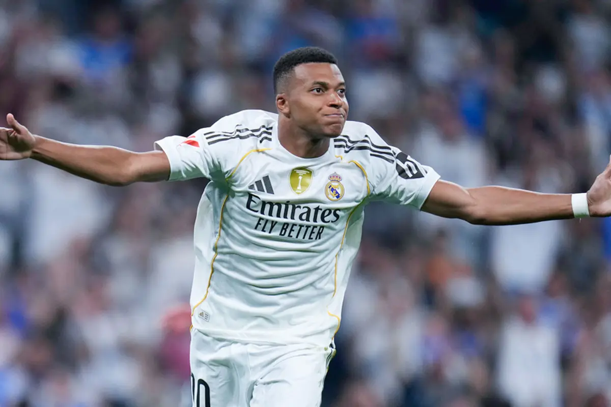 Foto: Real Madrid Susah Payah Taklukkan Osasuna, Penalti Kylian Mbappe Jadi Pembeda