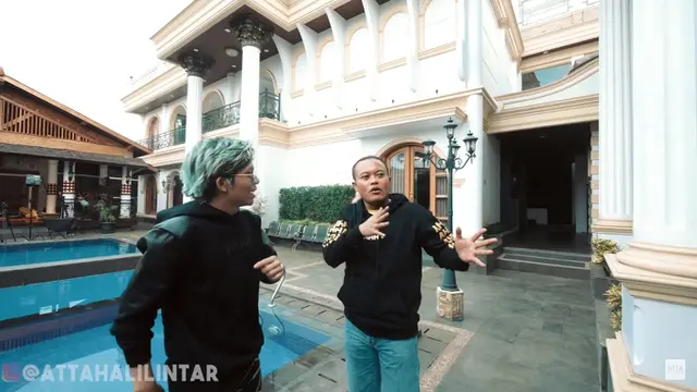Potret rumah mewah Sule.