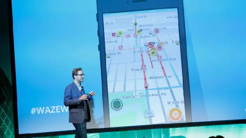 Waze punya fitur navigasi untuk sepeda motor (Foto: lifehacker)