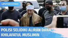 Polisi terus menyelidiki kasus dugaan ujaran kebencian dan sumber dana kelompok Khilafatul Muslimin serta kaitannya dengan sejumlah aksi terorisme di Indonesia. Plang kantor Khilafatul Muslimin Solo dicopot.