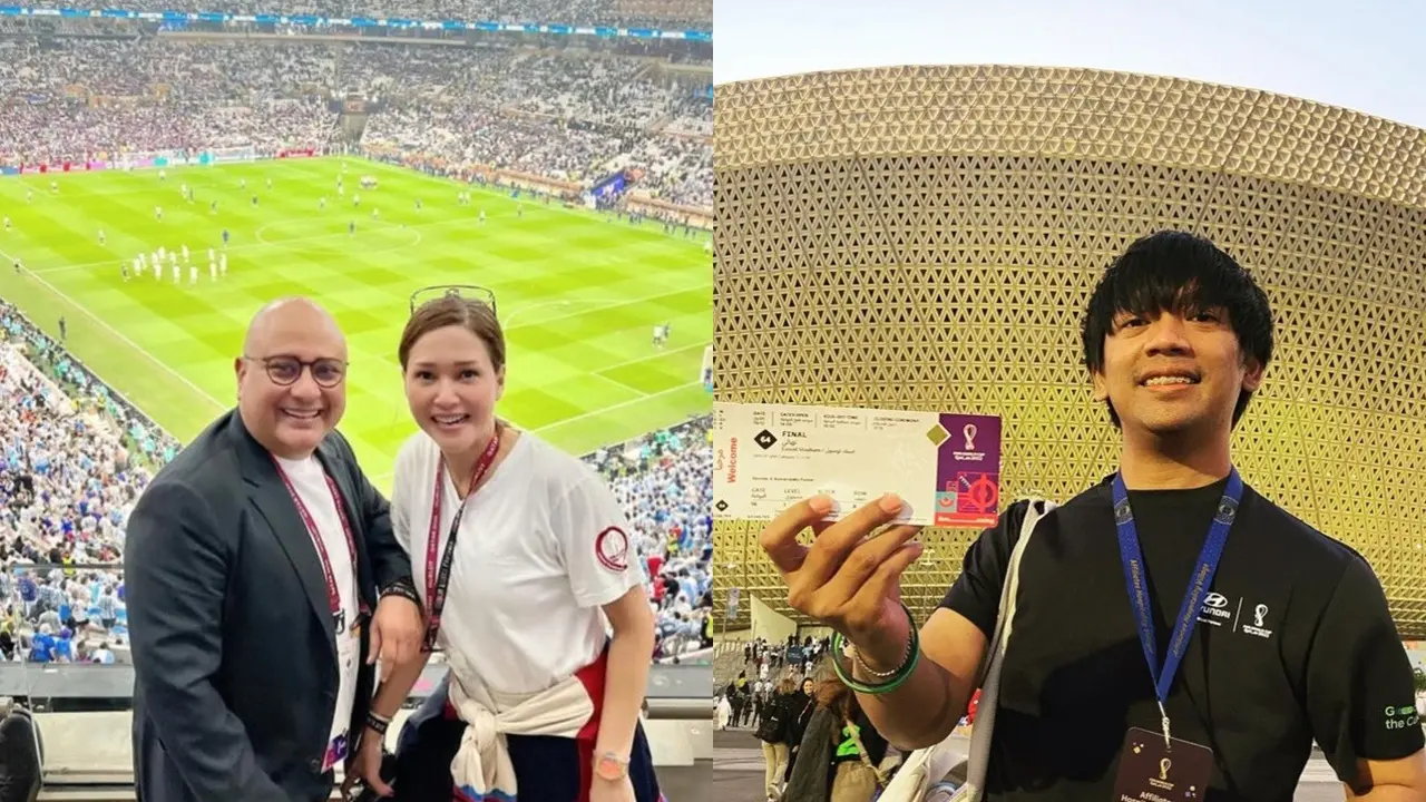 Artis Nonton Final World Cup 2022