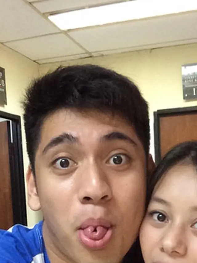 Giorgino Abraham dan Dinda Hauw