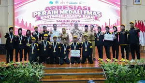 Jakbar Ukir Sejarah Jadi Juara Umum Popprov DKI Jakarta 2026