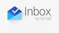 Tampilan laman depan Google Inbox