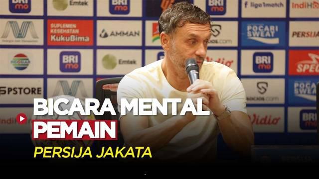 Berita Video, preskon Thomas Doll setelah laga yang membahas tentang mental pemain Persija Jakarta di BRI Liga 1 musim ini