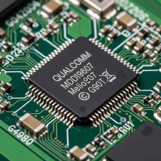 IC Baseband pada Smartphone (AI Generated)