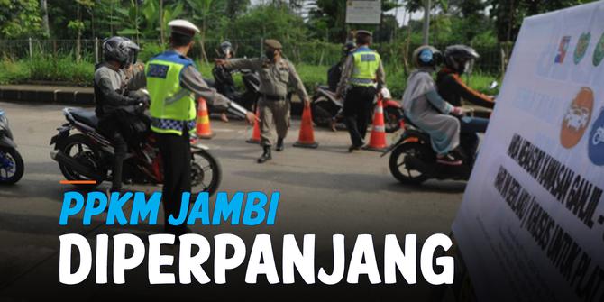 VIDEO: PPKM Kota Jambi Diperpanjang, Pengetatan Bakal Dievaluasi