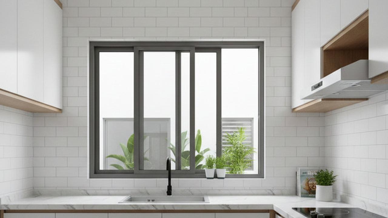 Model Jendela Dapur Aluminium Rumah Minimalis