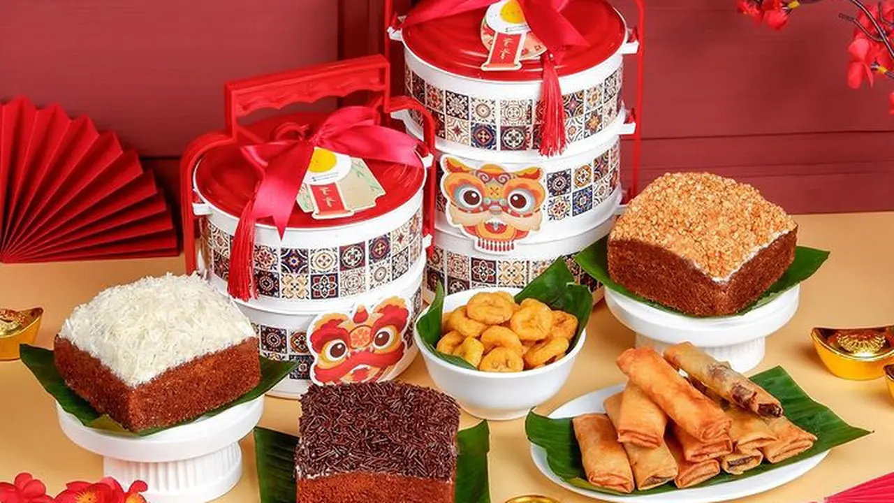 Dikemas dalam Rantang Cantik, CNY Hampers dari sinona bandung Dibanderol Mulai Rp68 Ribu!