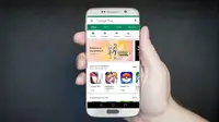 Google Play Store di Smartphone Android. Liputan6.com/Mochamad Wahyu Hidaya