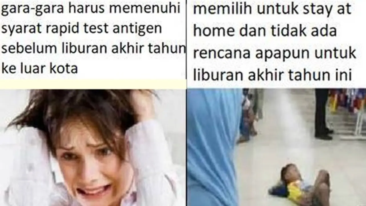6 Meme Libur Akhir Tahun 2020, Tetap Bahagia Meski di Rumah Saja