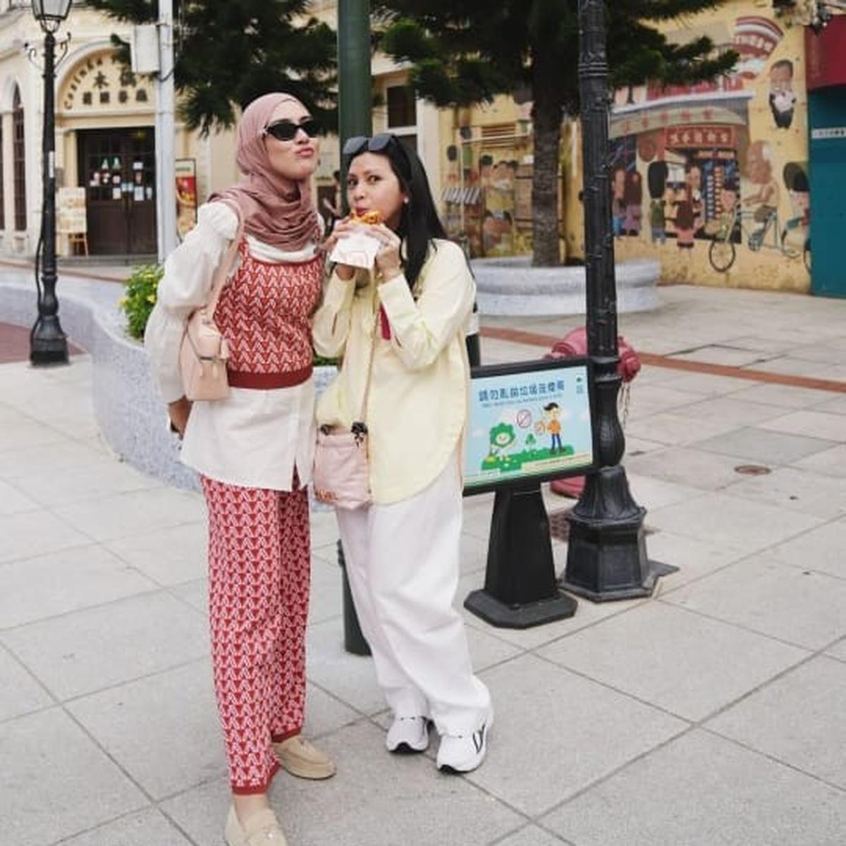 Momen Keseruan Syahnaz saat Jalan-jalan di Macau