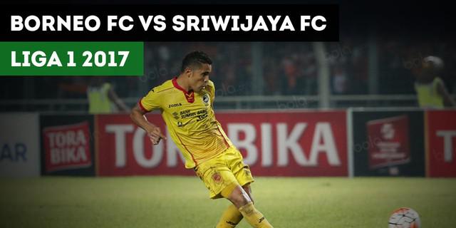 VIDEO: Highlights Liga 1 2017, Pusamania Borneo FC vs Sriwijaya FC 0-1