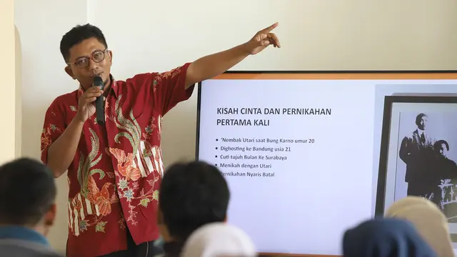 Inisiator Komunitas Begandring Soerabaia, Kuncarsono Prasetyo. (Dian Kurniawan/Liputan6.com)