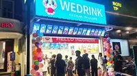 WEDRINK juga membuka kesempatan bisnis franchise.