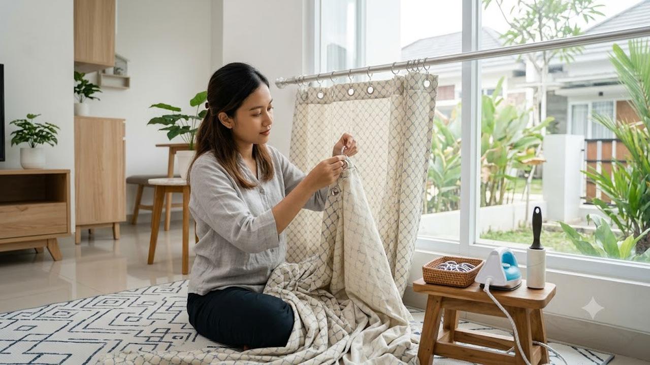 Cara Mencuci Gorden di Mesin Cuci Tanpa Merusak