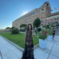 Beby Tsabina berkesempatan wakili Indonesia untuk menghadiri Venice Film Festival 2023 [@bebytsabina]