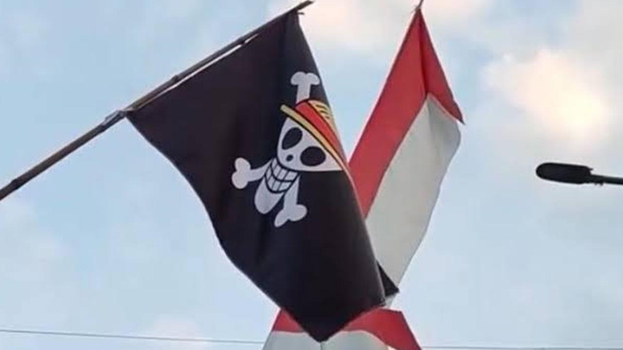 Ramai Bendera One Piece di Daerah Jelang HUT ke-80 RI, Bagaimana di Jakarta?