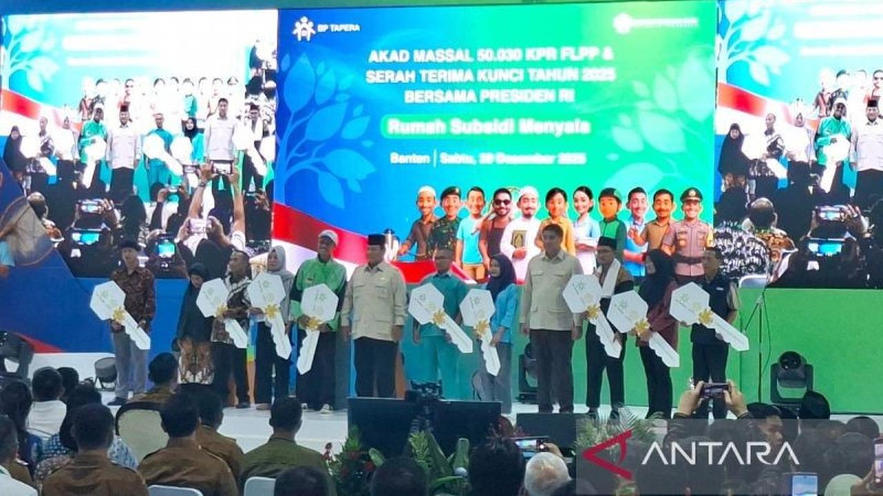 Akad Massal FLPP BP Tapera Dorong Penyaluran Rumah Subsidi Lebih Tinggi