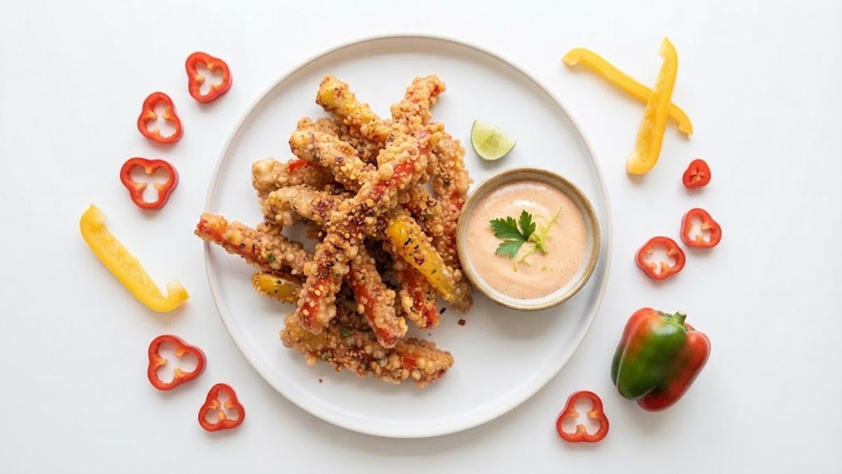 Resep Paprika Goreng Crispy yang Renyah dan Gurih, Cocok untuk Camilan Sehat