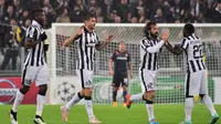 Juventus mengalahkan Olympiakos di matchday keempat Liga Champions. (AFP/Giuseppe Cacace)