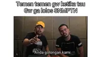 Meme SNMPTN (Sumber: 1Cak)