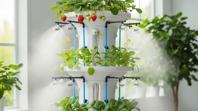 desain kebun sayur aeroponik mini