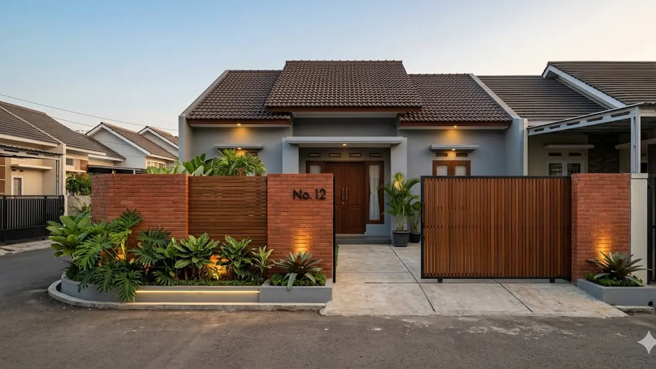 9 Kombinasi Material Pagar yang Membuat Rumah Terlihat Lebih Mahal dari Harga Aslinya