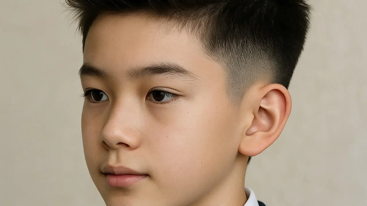 Model Rambut Anak Sekolah Laki-Laki 2025