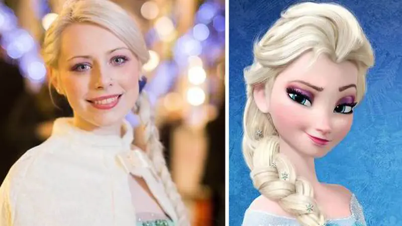 Alexandra, Penjaga Toko yang Terkenal Karna Mirip Elsa Frozen