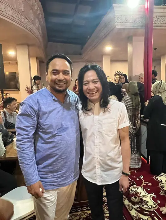 Bebi Romeo dan Andee Slank. [Foto: Instagram/meisya_siregar]