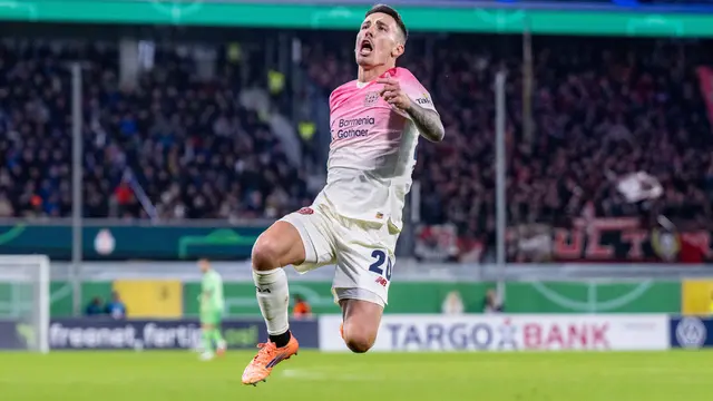 Alex Grimaldo dari Bayer Leverkusen