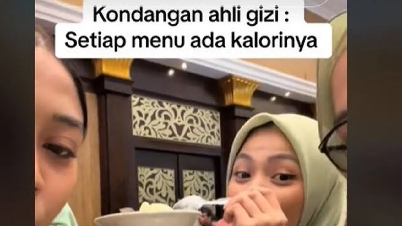 Konsep Unik di Pernikahan Ahli Gizi, Tiap Menu Ada Info Jumlah Kalorinya